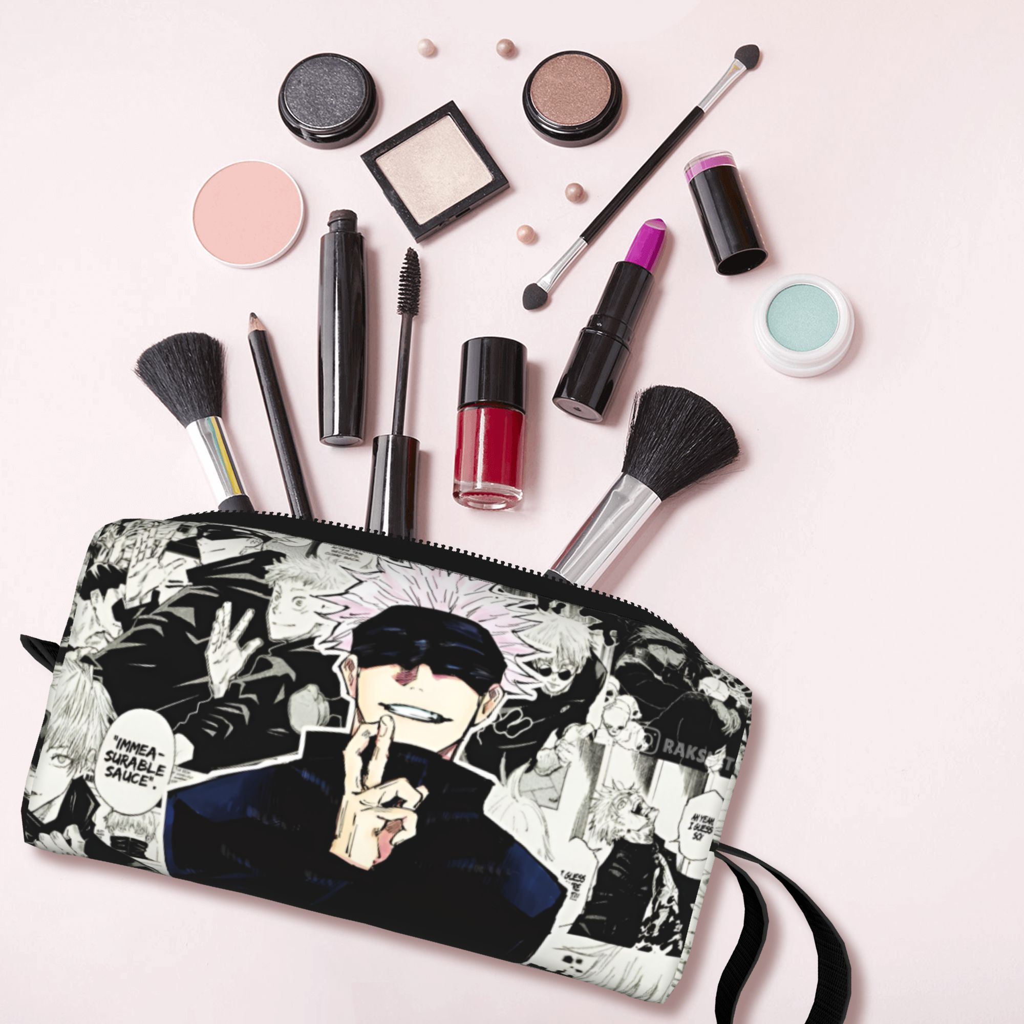 J Beauty Makeup - Kosmetyczka Podróżna Jujutsu Kaisen dla Kobiet