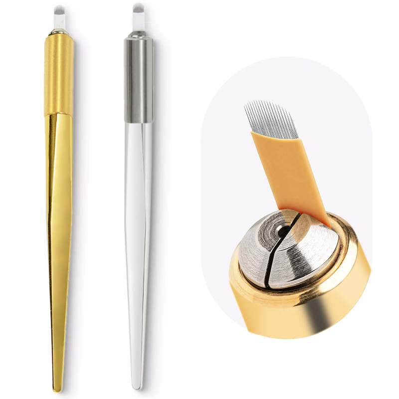 Beauty Makeup Supply - Golden Tebori 3D pisak do tatuażu