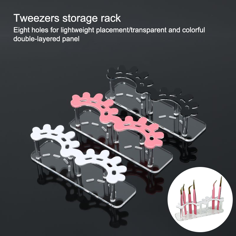 Beauty Makeup Organizer - Nowy Akrylowy Stojak na Pęsety do