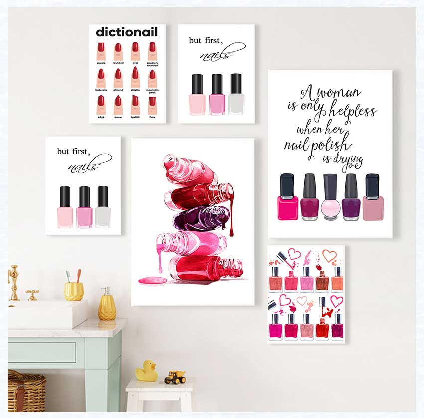 Plakaty i grafiki artystyczne  – Makeup Is Beauty Quotes recenzja i cena