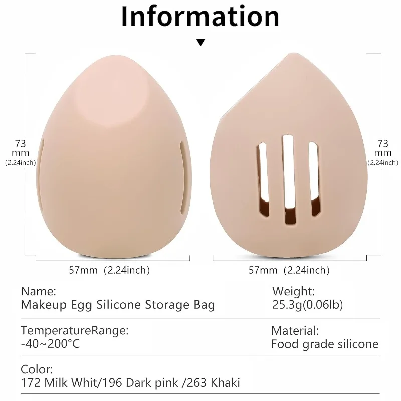 Silikonowe jajko kosmetyczne O – Beauty Makeup Organizer recenzja i cena