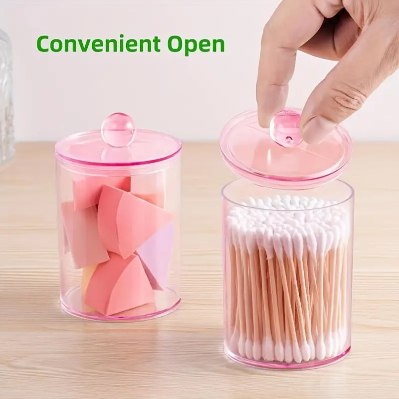 Przezroczysty pojemnik na waci – Beauty Makeup Organizer recenzja i cena