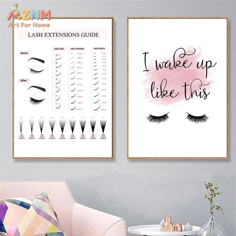 AZNM Lash Extensions Guide Can – Makeup Is Beauty Quotes recenzja i cena