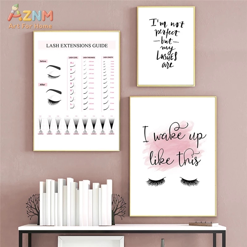 AZNM Lash Extensions Guide Can – Makeup Is Beauty Quotes recenzja i cena