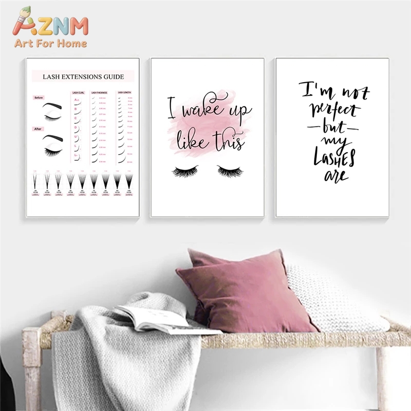 AZNM Lash Extensions Guide Can – Makeup Is Beauty Quotes recenzja i cena