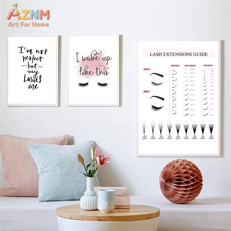 AZNM Lash Extensions Guide Can – Makeup Is Beauty Quotes recenzja i cena