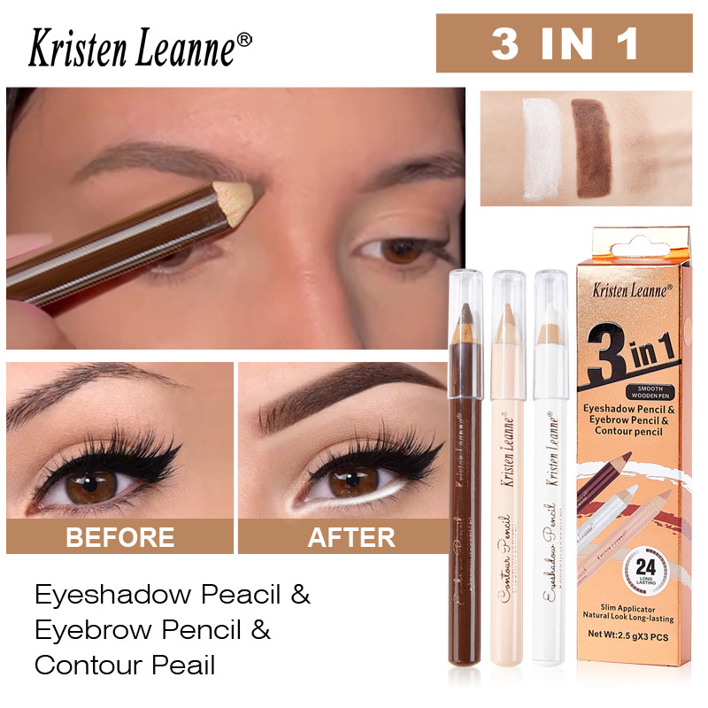 3 SZT. Drewniany Zestaw do Mak – Beauty Makeup Supply recenzja i cena
