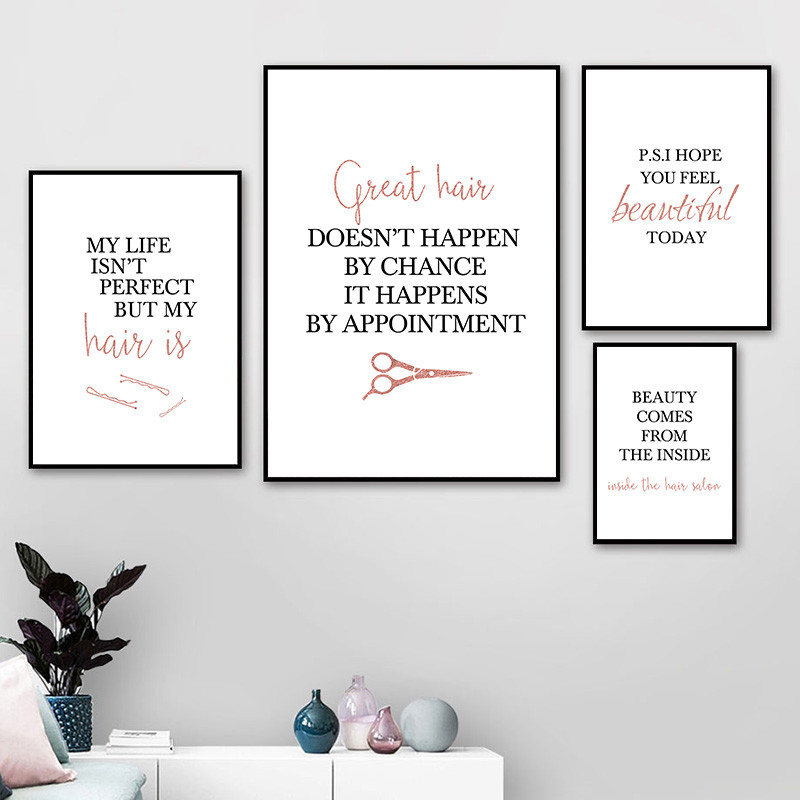 Barbershop cytat plakaty artys – Makeup Is Beauty Quotes recenzja i cena