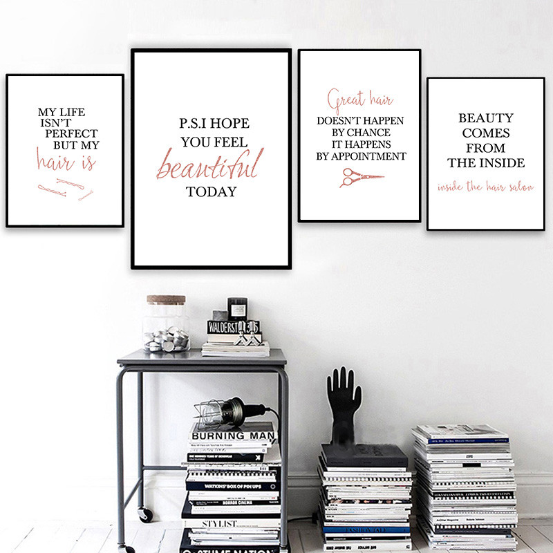 Barbershop cytat plakaty artys – Makeup Is Beauty Quotes recenzja i cena