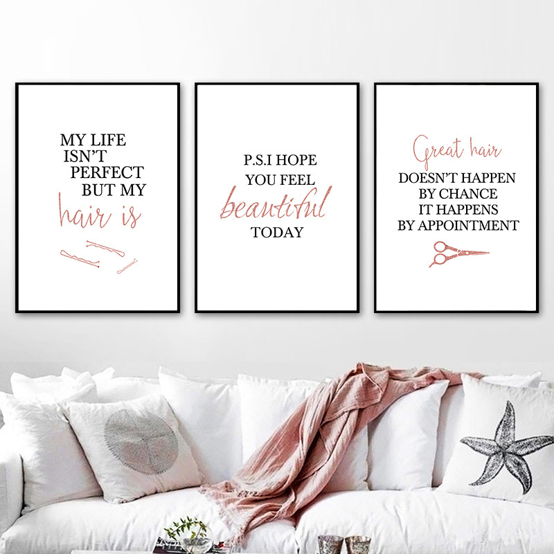 Barbershop cytat plakaty artys – Makeup Is Beauty Quotes recenzja i cena